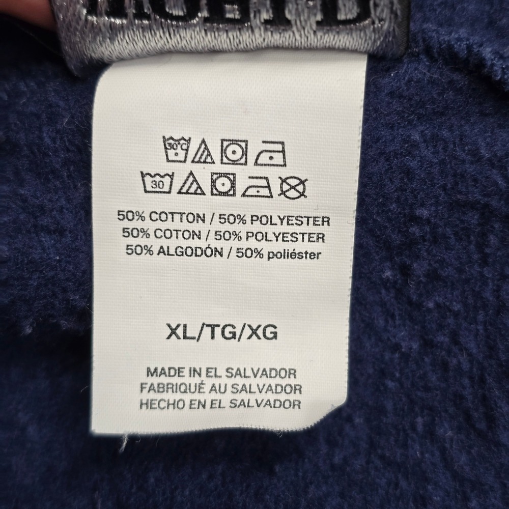 World Gym Sweatpants Mens XL Navy Blue Graphic Logo Joggers Activewear - Picture 5 of 10